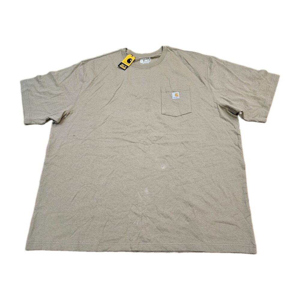 Carhartt K87-M K87-DES Loose Fit Heavyweight Pocket T-Shirt Workwear 3XL NEW